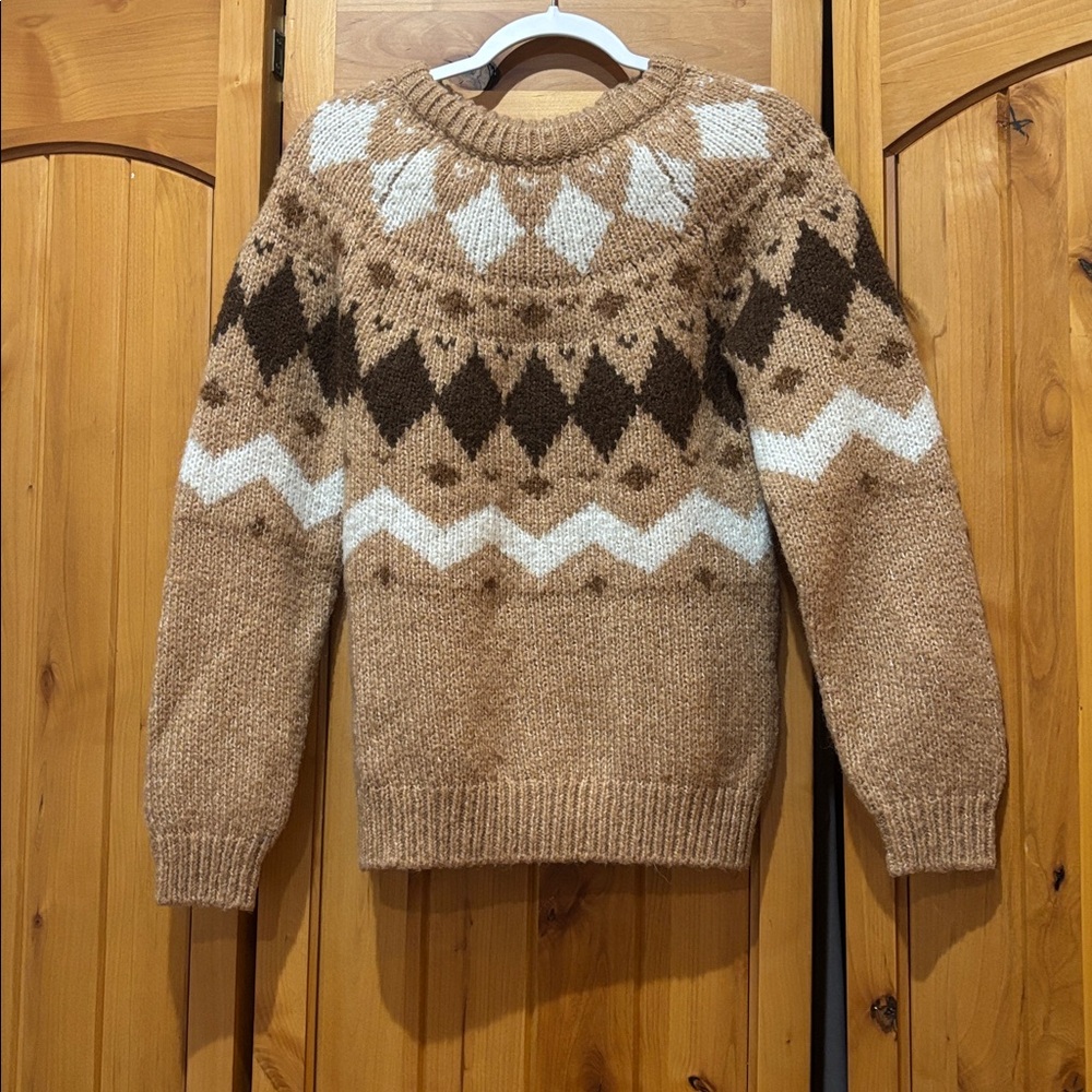 Vero Moda Women's Camel Sweater